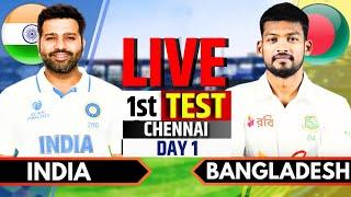 India vs Bangladesh, 1st Test, Day 1 | India vs Bangladesh Live Match | IND vs BAN Live Commentary