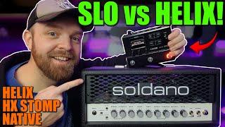 Line 6 Helix/Stomp VS $3k Soldano!