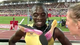 Emmanuel Wanyonyi Runs Diamond League Record 1:41.19 800m In Lausanne [Interview]