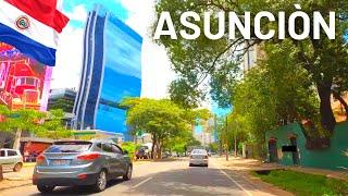 ASUNCIÒN Video Tour in Paraguay 2023  4K Driving Tour in Paraguay