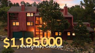 Frank Lloyd Wright Inspired Evergreen Co Home For Sale