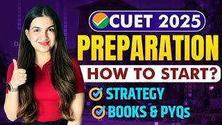 CUET 2025 Preparation: How to start? Books, Past Year Questions & Strategy  #cuetpreparation