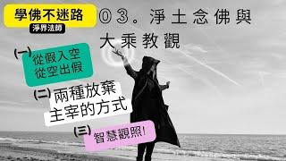 03. 淨土念佛與大乘教觀 | 第三講 (淨界法師) #觀世音菩薩 #智慧 #佛教 #推薦