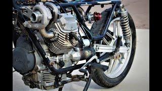 Twin Turbo Cafe Racer Build, Part 5 - Motorcycle ASMR