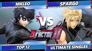 S Factor 11 - MkLeo (Joker, Pyra Mythra) Vs. Spargo (Cloud) Smash Ultimate - SSBU