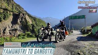 Uttarakhand Ride Day -8 | Yamunotri To Gangotri | Full Of Adventures | Ride With Vj