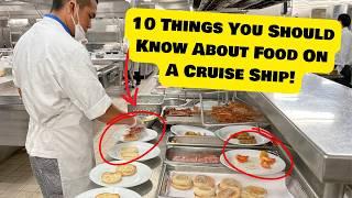 10 things you didn't know about cruise ship kitchens and food