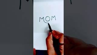 beautiful art with mom   #shorts #youtubeshorts #youtubepartner #drawing  #creativeart