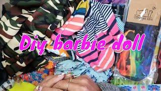 Diy Barbie doll clothes ideas