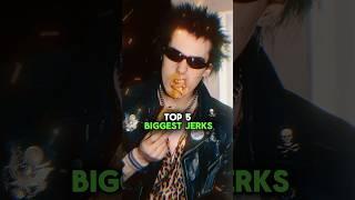 TOP 5 BIGGEST JERKS IN ROCK HISTORY PART 2! #shorts #musichistory #music #musician