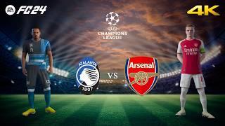 FC 24 - Atalanta vs. Arsenal - UEFA Champions League 24/25 | 4K