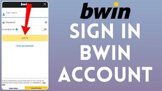 How to Sign In Into Bwin Account (2024) | Login Into Bwin Account