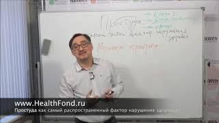 КАК НЕ ПРОСТУДИТЬСЯ. фрагмент из семинара Заболотного К.Б. "Простуда"