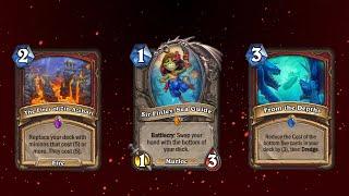 Fires of Zin-Azshari + Sir Finley Insane Dredge Combo - Hearthstone Voyage to the Sunken City