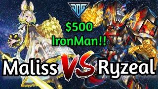 Maliss Vs Ryzeal $500 IronMan Yu-Gi-Oh!
