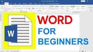 Microsoft Word 2019 - Word Tutorial for Beginners