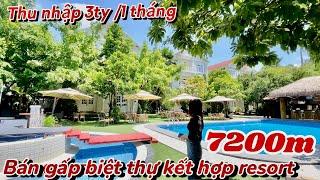 BIỆT THỰ NGHỈ DƯỠNG QUÁ ĐẸP | Bán gấp 7200m vị trí có 102