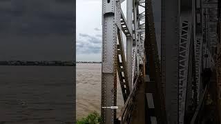 Krishna River Bridge At Vijayawada | During Floods #4k #riverkrishna #krishnariver #viral #trending