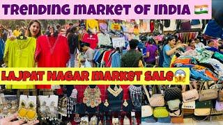 Lajpat Nagar market November 2024 latest trending suits, footwear,bags etc सस्ते में 