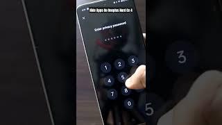 #shorts How to Hide Apps On OnePlus Nord Ce 4