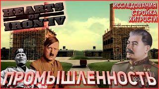 Строительство, экономика и исследования в Hearts of Iron 4 1.10 Гайд