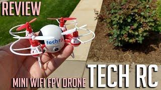 TechRC TR001W Mini WIFI FPV Drone Review