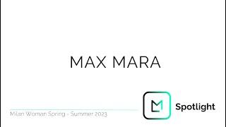 Max Mara | Milan Fashion Week | SS23 | Launchmetrics Spotlight