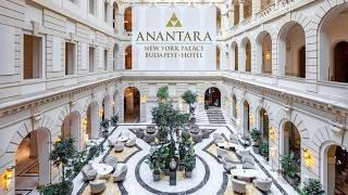 Anantara New York Palace Budapest | Afternoon Tea & Coffee at the New York Cafe (4K Tour & Vlog)