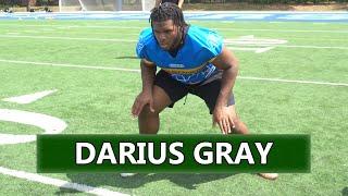 Richmond St. Christopher's (VA) 2026 OL Darius Gray at Battle in the Trenches 5v5 Tournament
