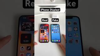 Fake vs Real iPhone Display (How to Spot the Difference)