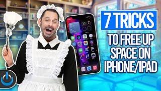 7 TRICKS to FREE UP Space On iPhone and iPad 