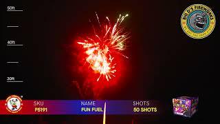 Fun Fuel! 200 Gram Cake by "Winda Fireworks" 50 Shots!