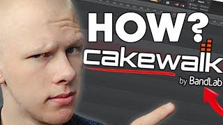 How to Use Cakewalk by Bandlab Part 1