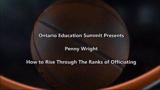 Episode 9 - How to rise through the ranks in officiating. - Penny Wright