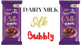 Cadbury Dairy Milk Silk Bubbly Rs. 80/- | Dairy Milk Chocolate | Dairy Milk Silk | Dairy Milk Bubbly