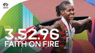 Faith Kipyegon wins historic 1500m world title | World Athletics Championships Oregon 22