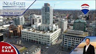 Hudson Bay building in Victoria BC 209 770 Fisgard Street for sale.