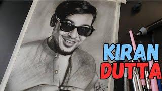 Drawing Kiran Dutta (Bong Guy) - Timelapse Sketch Video | Goutam dutta arts