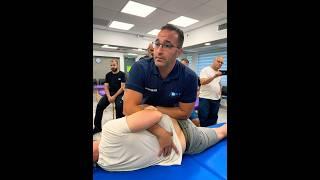 Cracking the lumbar spine. #physicaltherapy #chiropractic #chiropractor #osteopath #physio