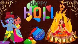 Information About Holi Festival For Kids ‎@Honey_fly  #cartoon #gk #english