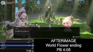 Afterimage speedrun old WR 4:05:25 (World Flower Restricted)