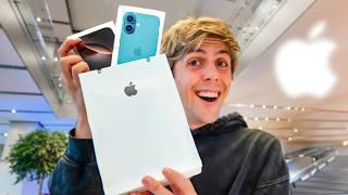 I BOUGHT THE NEW iPHONE 16 PRO AT THE APPLE STORE!!!