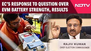 Election Commission Press Conference: EC's Response To Question Over EVM Battery Strength, Results