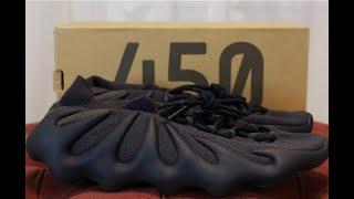 Yeezy 450 Dark Slate Unboxing & Review + On Feet and Yeezy 450 & 350v2 Comparison!