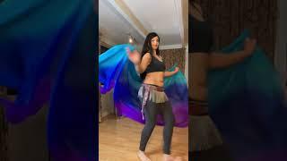 Belly dance Veil technique and combos