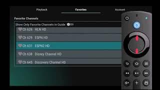 TCC Streaming TV Tutorial - Amazon - Settings Menu Favorites Add New Device