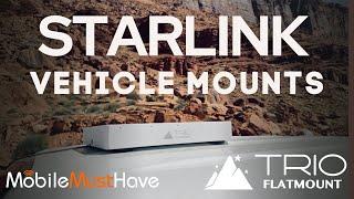 Take Starlink Anywhere! Complete Guide to Trio Flatmount Vehicle Mounts