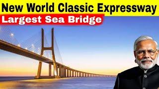 Jamnagar Bhavnagar Bharuch Expressway | 30KM Long Sea Bridge | Surat | Gujrat | Ahemdabad | Project