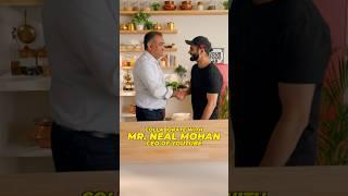 Chef Sanjyot Keer & YouTube CEO Neal Mohan cook Lucknow’s famous Basket Chaat together ️