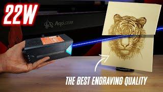 AMAZING Engraving quality with AlgoLaser Alpha 22W